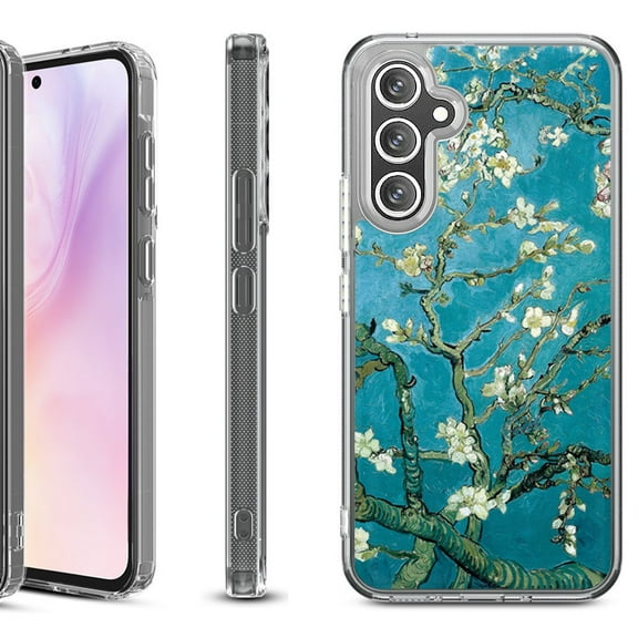 For Samsung Galaxy A36 5G Protective Shockproof Phone Case, by OneToughShield - Almond Blossom