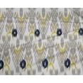 thumbnail image 4 of oneOone Tissu Polyester Lycra Style Arbre Imprimé Ikat Tissu au Mètre 56 Pouces de Large, 4 of 4