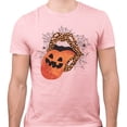 thumbnail image 2 of Pumpkin Lips Halloween Shirt Unisex X-Large Pink, 2 of 5