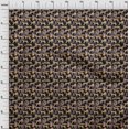 thumbnail image 4 of oneOoneSilkTabbyOrangeFabricTropicalLeafWithAnimalFabricForSewingPrintedCraftFabricByTheYard42InchWide, 4 of 4