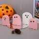 thumbnail image 4 of Decoraciones de Halloween: Lindo fantasma con gafas, juego de figuras para Halloween, decoración del hogar, artículos de escritorio., 4 of 5
