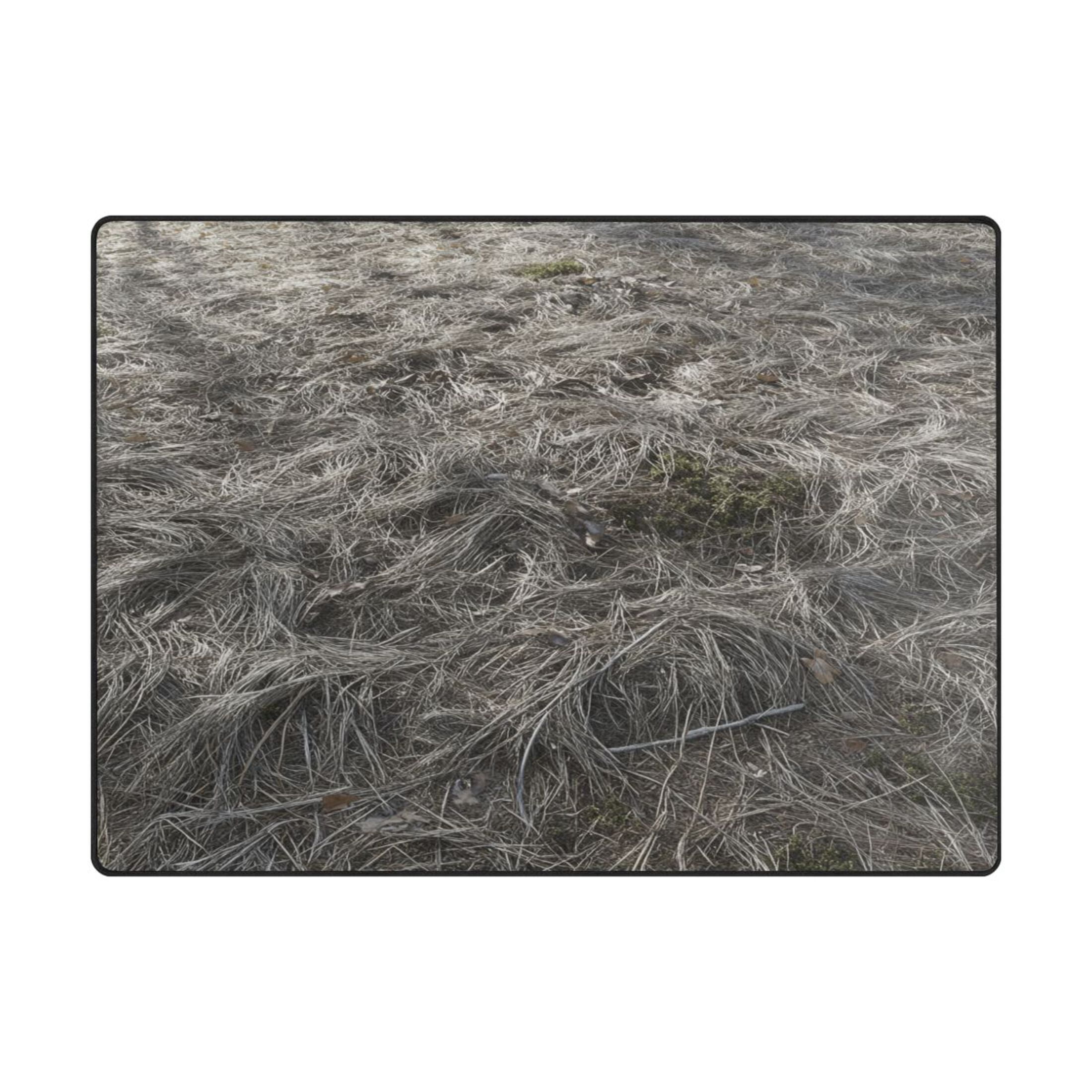 Weeds 63''x48'' Plush Memory Foam Bath Mat, Soft, Absorbent, Non Slip, Durable