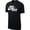 Red / Black, variant on Nike Men's T-Shirt Sportswear "Just Do It" Short Sleeve Crew Neck Athletic Shirt, White / Black, S