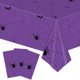 thumbnail image 5 of Mantel desechable de Halloween, cubierta de mesa rectangular de plástico, blanco, 5 of 5
