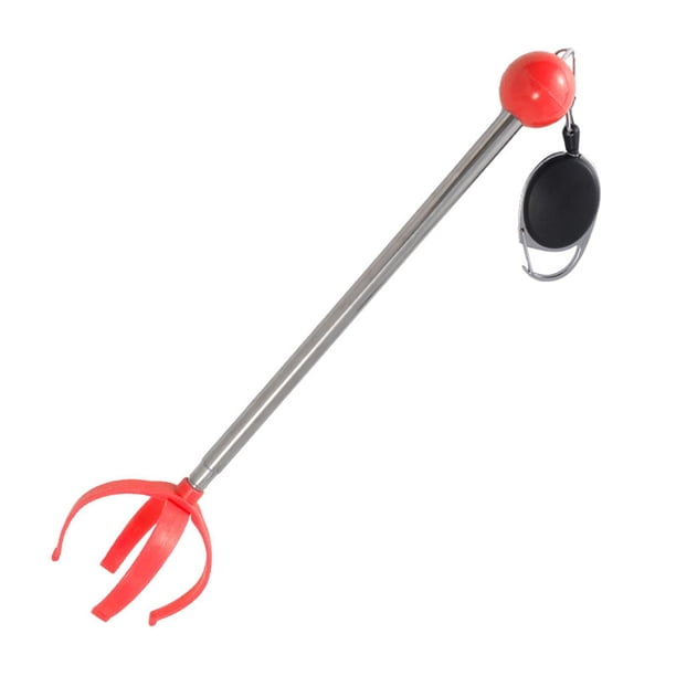 Recolector de pelotas de golf, herramientas para recoger pelotas de golf, pinza para pelotas de golf Park Grabber para Rojo