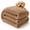 Brown, variant on Yellow Emotional Support Pet Blanket, Ribbed Flannel Plush Throw for Dogs and Cats, Soft Washable Cover for Couch, Bed, Crate