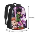 thumbnail image 3 of Hunter X Hunter Backpacks Travel Laptop Backpack Lightweight Bookbags Casual Daypack, 3 of 8