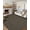 Brown, variant on Imitation Braided Collection-Print Long Hallway Runners 2x10 Washable Area Rug, Farmhouse Rustic Bordered Area Rug Non Slip Soft Low Pile Indoor Carpet Runners for Entryways, Laundry Room