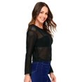 thumbnail image 3 of Blusa Ilusión 81223 negro CH, 3 of 4