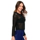thumbnail image 3 of Blusa Ilusión 81223 negro M, 3 of 4