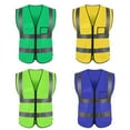 thumbnail image 3 of Flmtop Vest Reflective Breathable Cloth Safety Protective Vest for Outdoor, 3 of 10