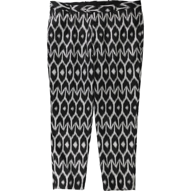 INC Mr. Turk Ikat - Pantalones casuales para hombre, color negro, 34 W x 30 L I-N-C Pantalones