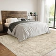 thumbnail image 2 of CAROMIO 9' x 12' Area Rug for Living Room Boho Vintage Rug Non Slip Brown Indoor Rug, 2 of 5