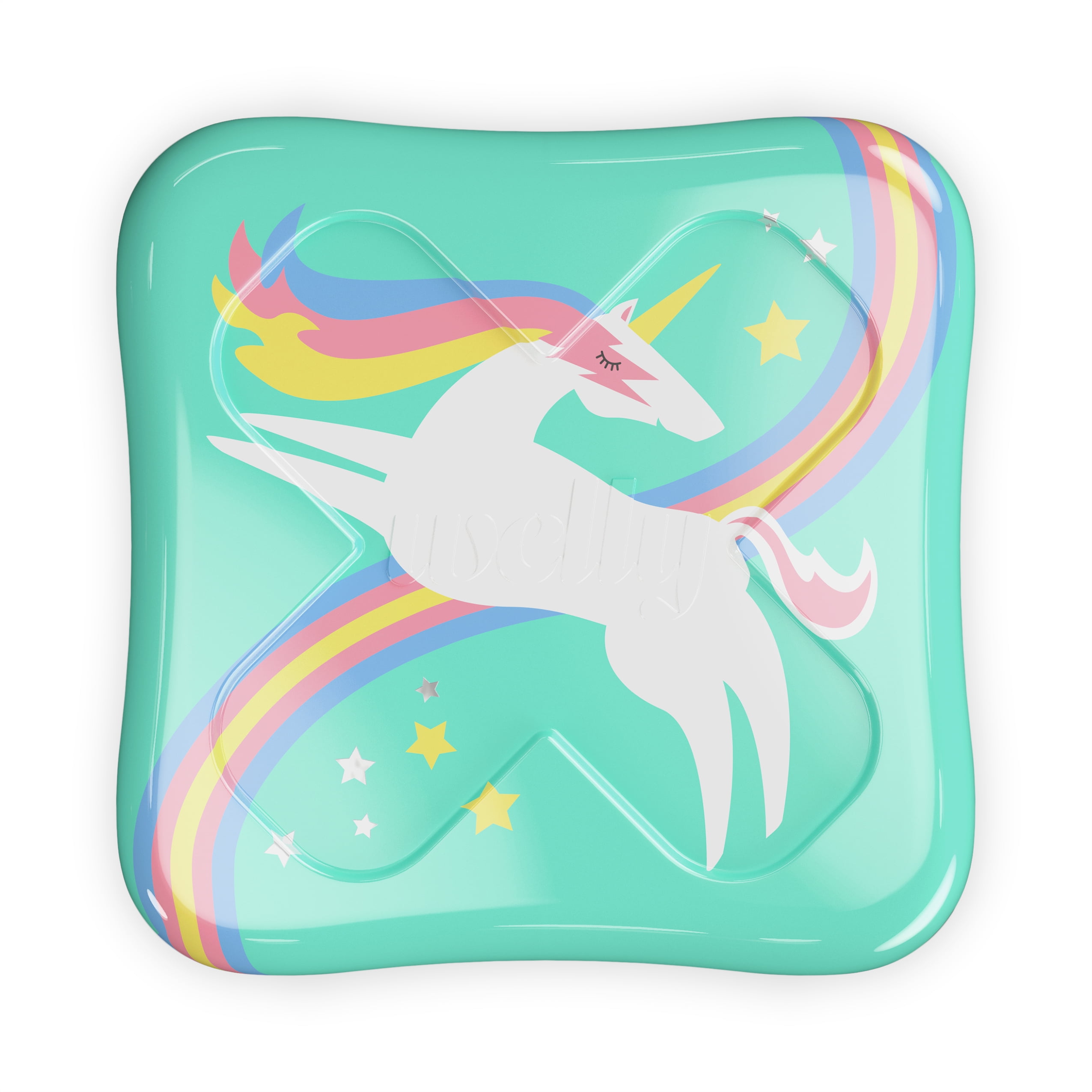 Welly Assorted Flex Fabric Bandages, Unicorn Bravery Badges for Kids and Adults, 48 Count