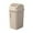 Khaki, variant on Lilixerw 12.5 Inch Swing Lid Trash Can with Odor Control,Compact Flip Top Garbage Bin for Office,Bathroom,Desk Side,Small Space Waste Bin,Gray