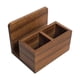thumbnail image 5 of Porta cubiertos, servilletero de madera rústica, organizador de servilletas, caja de utensilios, cubiertos para restaurante, oficina, escritorio,, 5 of 9