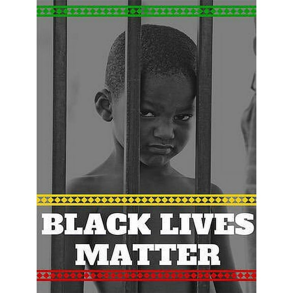 Black Lives Matter Poster Wall Art Print (18x24)