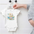 thumbnail image 5 of The Smurfs Love Heart Rainbows Bodysuit Jumper Girls Infant Baby Brisco Brands NB, 5 of 6
