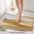 thumbnail image 3 of Yellow Beige Door Mat&nbsp;Indoor Outdoor Entrance, Non Slip Small Rug for Kitchen Bathroom Entryway Rug, Modern Oil Painting Abstract Art Washable Doormat Floor Mat for Office Home Decor 18x30 Inch, 3 of 8
