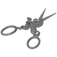 thumbnail image 4 of Vintage Sewing Work Scissors - Retro Style Craft Collection, Stainless Steel, Ergonomic Handle, Embroidery, Sailor, Eyebrow Shaping, 4 of 8