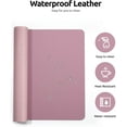 thumbnail image 4 of YSAGi Leather Desk Pad Protector, Office Desk Mat, Large Mouse Pad, Non-Slip PU Leather Desk Blotter, Laptop Desk Pad, Waterproof Desk Writing Pad for Office and Home (Black, 23.6" x 13.8"), 4 of 9