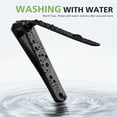 thumbnail image 5 of Heavy Duty Straight Blade Nail Clippers for Thick Toenails, Professional Stainless Steel Fingernail Toenail Clippers Trimmers - Thick Wide Jaw Toe Nail Clippings for Seniors, Men & Women - Silver, 5 of 10