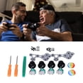 thumbnail image 1 of Kit de Remplacement Joystick QM21070941 Silicone 3D Analogique Manette Kit de Réparation pour, 1 of 7