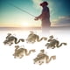 thumbnail image 5 of 5 Piezas de Señuelo de Rana, Señuelos de Pesca Realista de los Ojos 3d Gancho de Acero Pequeño inoxidable y Fácil de Usar Cebo de Natación Más Fácil de Atrapar se Señuelos, 5 of 7