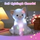 thumbnail image 3 of Animal de peluche Houwsbaby, gato blanco con música y luz, 30 cm, 3 of 7