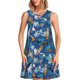 thumbnail image 1 of Fotbe Hawaiian Style Vestido de Verano sin Mangas para Mujer – Vestido Midi Línea A, Estilo Camiseta Floral, Vestido Playero Casual y Fluido, 1 of 7