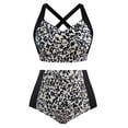 thumbnail image 1 of Traje de baño Hanna Nikole 2025 para Fitness Swimming Leopard, 1 of 6
