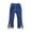 Z7 Blue, variant on Girls Casual Jeans Elastic Waist Denim Wide Leg Pants Toddler Trousers 4-5T,2-3T,Brown