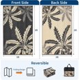 thumbnail image 2 of TacleeKii Waterproof Outdoor Rug 5' x 8', Reversible Plastic Straw Mat for Patio, RV, Camping & Deck, Black, 2 of 8