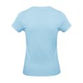 thumbnail image 2 of Kariban- Camiseta de manga corta con cuello en forma de V para chica/mujer (Azul cielo), 2 of 2
