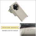 thumbnail image 2 of Cubierta del interruptor de la manija de la guantera del lado del pasajero delantero del automóvil, cerradura de tapa para clase W218 Cls300 320 beige claro, 2 of 5