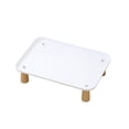 thumbnail image 2 of Dispensador de agua elevado para perros, soporte ergonómico para comedero, contenedor de comida Blanco, 2 of 9