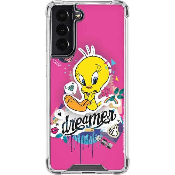 Skinit Cartoons Tweety Bird Dreamer Galaxy S22 Clear Case