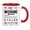 Red, variant on Mechanic Themed Matte Coffee Mug With Wrench Graphic, Funny Mechanic Definition Cup Novelty Appreciation Gift For Dad Mechanic Husband