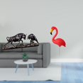 thumbnail image 2 of Estatua de escritorio,Figura decorativa de pelea de toros y osos,Colecciones de esculturas de toros,artesanía de resina,decoración,Estatua de estaca de jardín,Adorno de flamenco para, 2 of 8