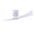 thumbnail image 6 of Lindsay ceiling fan in Matte White finish with 52" solid matte white wood blades and eco-friendly, dimmable LED light kit., 6 of 7