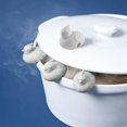thumbnail image 4 of Clearance Deals！！Lid Side Pot Lid Lifter Silicone Steam Release Spill Stopper Keeping Lid Open Animal Cooking Assistant For Boiling Kitchen Gadgets Pot Lid Animals Multicol, 4 of 8