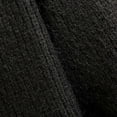 thumbnail image 3 of safuny Men's Outwear Solid Color Pullover Fashion Casual Knitted Sweaters Loose Tops Cotton Big&Tall Long Sleeve Shirts V Neck Sweatshirts Button Black XXXL, 3 of 6