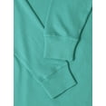 thumbnail image 4 of Ma Croix Mens Garment Dyed Organic Cotton Comfort Customizable Long Sleeve T Shirt, 4 of 6