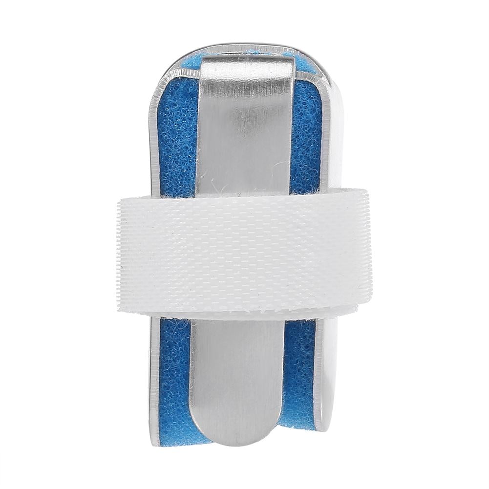 WALFRONT 3 Sizes Aluminium Finger Hand Splint Recovery Injury Pain Bending Deformation Correction, Aluminium Splint,Hand Finger Splint