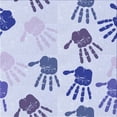 thumbnail image 1 of Ahgly Company Machine Washable Indoor Square Transitional Lavender Blue Area Rugs, 7' Square, 1 of 7