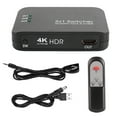thumbnail image 2 of Adaptateur 3x1 4K 2.0 Switcher Télécommande HD IR Séparateur Adaptateur avec Indicateur LED, 2 of 8