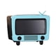 thumbnail image 2 of Pañuelos desechables, soporte para celular, adorable caja para guardar servilletas con forma de televisor, servilleta Azul, 2 of 7