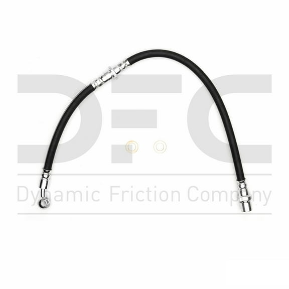 Rear Left Dynamic Friction Company Brake Line Hose 350-13015 For 1990-1999 Subaru Legacy, 1993-2001 Subaru Impreza
