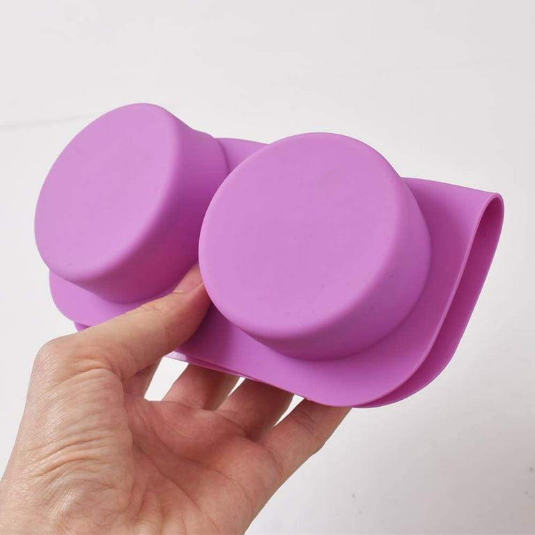Silicone Flower Shape Handmade Soap Molds 6-Cavity, Weight: 100