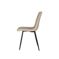 thumbnail image 2 of Leo Dining Chair, Set of 2, Beige, 2 of 7